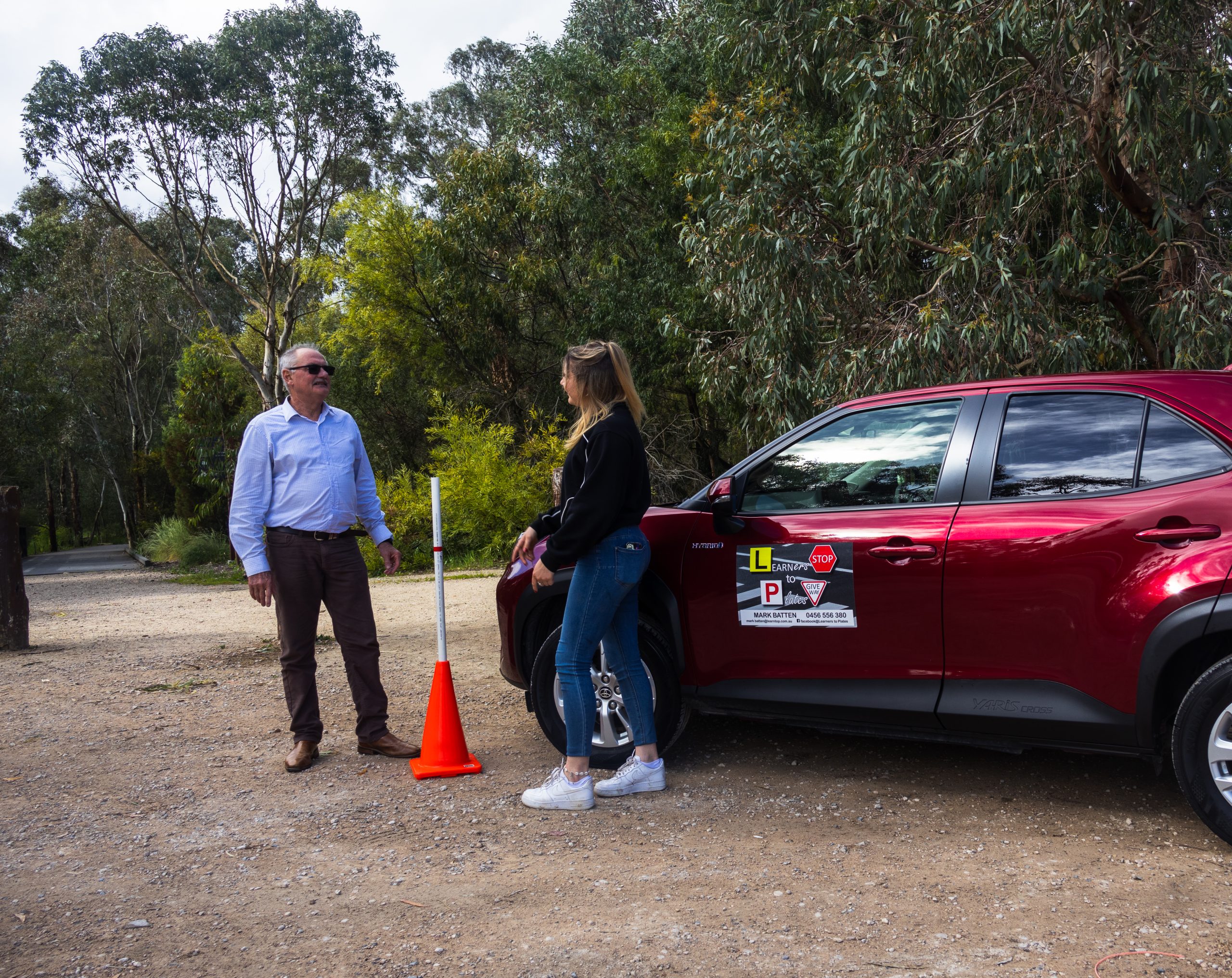 Learner driver lesson in Mount Barker with instructor