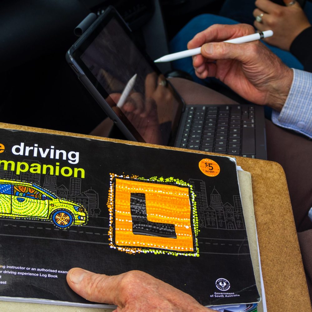 IMG_3064 South Australian Driving Companion booklet used by learner drivers to track supervised driving hours.